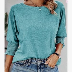 Women's Teal Top